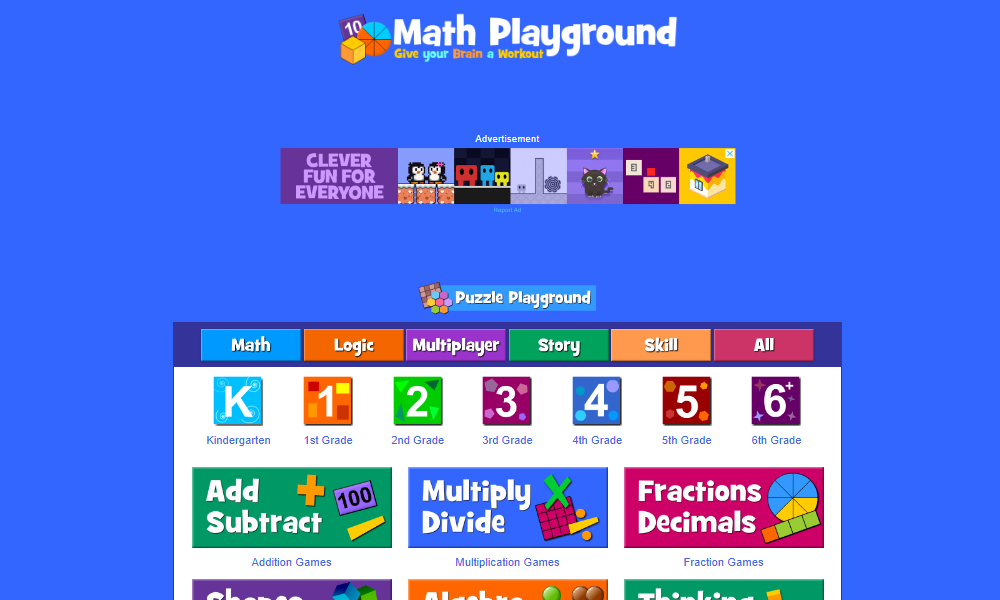 math playground com games