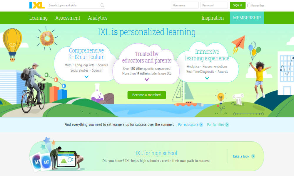 ixl learning center