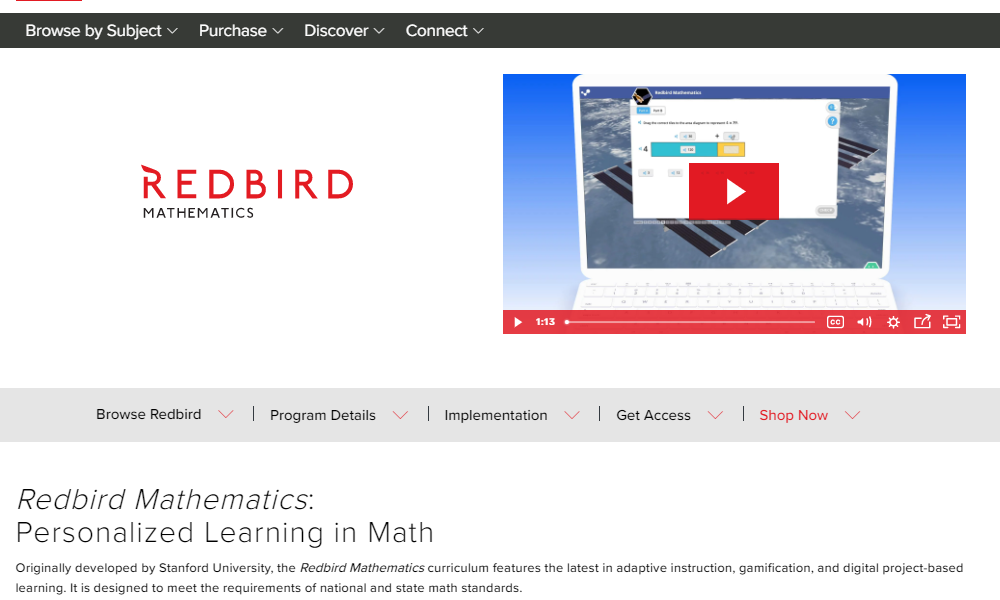 Redbird Math Review